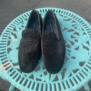 Giorgio Brutini velvet loafers